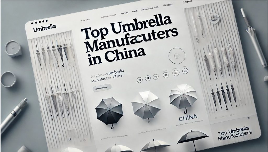 Top Umbrella Manufacturers in China